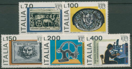 Italien 1976 Briefmarkenausstellung ITALIA Mailand 1541/45 Postfrisch - 1971-80: Mint/hinged