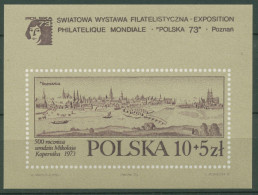 Polen 1973 POLSKA'73 Posen Stadtansicht Block 55 Postfrisch (C62920) - Blokken & Velletjes