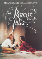 Carte Postale - Romeo Och Julia (Roméo Et Juliette - William Shakespeare) Malmö Musikteater (Suède) - Opera