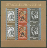 Polen 2009 Kunstwerke Gemälde Dürer Rubens 4460/62 K Postfrisch (C62922) - Blocks & Sheetlets & Panes