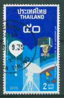 Thailand 1992 Wetteramt Wetterballon Satellit 1498 Gestempelt - Thailand