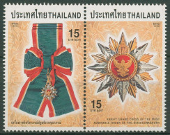 Thailand 1998 Königliche Auszeichnungen Orden 1890/91 ZD Postfrisch - Thailand