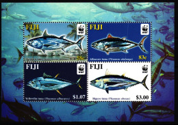 Fidschi Block 45 I Postfrisch Thunfische #JV452 - Marine Life