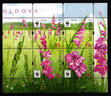 Moldawien 958-961 Postfrisch Als 4er Block, Blumen #JV440 - Moldova