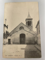 CPA - 91 - CROSNES - L' Eglise - Crosnes (Crosne)