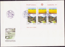 Europa CEPT 1977 Portugal FDC Y&T N°BF20 - Michel N°B20 - 1977