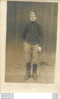 CARTE PHOTO AVORD 1915 LE CAMP SOLDAT N°120 SUR COL - Avord