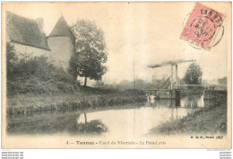 TANNAY CANAL DU NIVERNAIS LE PONT LEVIS - Tannay