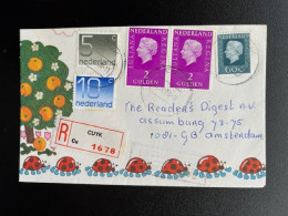 NETHERLANDS 1980 REGISTERED LETTER CUYK CUIJK TO AMSTERDAM 29-09-1980 NEDERLAND - Covers & Documents