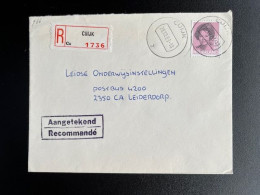 NETHERLANDS 1983 REGISTERED LETTER CUIJK TO LEIDERDORP 28-12-1983 NEDERLAND - Brieven En Documenten