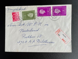 NETHERLANDS 1981 REGISTERED LETTER DALEN TO BILTHOVEN 21-08-1981 NEDERLAND - Storia Postale