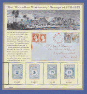 USA 2002 150 Jahre Briefmarken Von Hawaii "Missionaries"  Mi.-Nr. Block 58 **  - Altri & Non Classificati