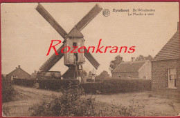 Eynthout Eindhout TOPKAART De Windmolen Geanimeerd ZELDZAAM Laakdal Antwerpse Kempen CPA Moulin A Vent - Laakdal