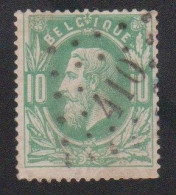 N°30  N°410 ZELE  OBL A POINT - 1869-1883 Leopold II