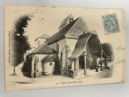 CPA Précurseur - 77 - Eglise D' AVON - Xe Siècle - 142 - Avon