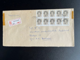 NETHERLANDS 1984 REGISTERED LETTER GRONSVELD TO BILTHOVEN 26-03-1984 NEDERLAND - Cartas & Documentos