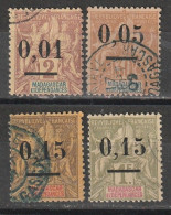 Madagascar N° 51 52 54 55 - Oblitérés