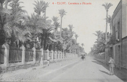 ESPAÑA - Tarjeta Postal - ELCHE - Carretera A Alicante - Altri & Non Classificati