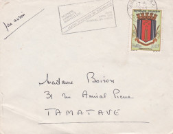 Madagascar --1965--lettre TANANARIVE Pour TAMATAVE..timbre Blason  Seul Sur Lettre - Madagaskar (1960-...)