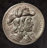 Portrait Henri De La Tour D'Auvergne (1611-1674) Poids 2,790kg. - Other & Unclassified