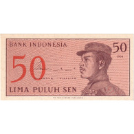 Billet, Indonésie, 50 Sen, 1964, NEUF - Indonesia