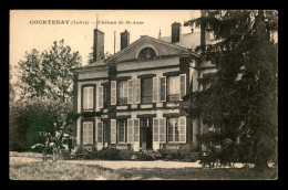 45 - COURTENAY - CHATEAU DE ST-ANNE - Courtenay