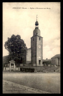 55 - SPINCOURT - EGLISE ET MONUMENT AUX MORTS - EDITEUR WARIN - Spincourt