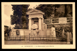 55 - SPINCOURT - LE MONUMENT AUX MORTS - EDITEUR WARIN - Spincourt