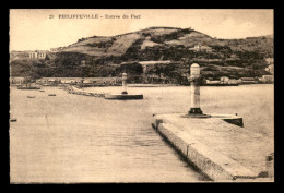 ALGERIE - PHILIPPEVILLE - ENTREE DU PORT - Skikda (Philippeville)