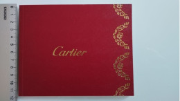 Dep114 Depliant Advertising Brochure Cartier Penne Sfera Stilografica Roller Oro Argento Platino Fountain Pen Gold 2005 - Schrijfgerief