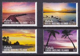 Cocos Islands 2012 Skies Of Cocos  Set Of 4 MNH - Islas Cocos (Keeling)