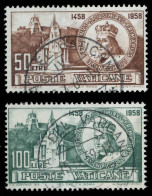 VATIKAN 1959 Nr 330-331 Gestempelt SF69FBA - Used Stamps