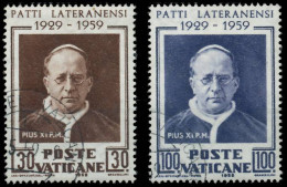 VATIKAN 1959 Nr 313-314 Gestempelt X4015BE - Used Stamps