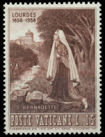 VATIKAN 1958 Nr 284 Postfrisch SF6A1C6 - Unused Stamps