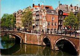 5-4-2024 (1 Z 8) Netherlands - Bridge In Amsterdam (thin Fold In Center) - Bridges