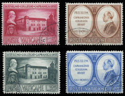 VATIKAN 1957 Nr 270-273 Gestempelt SF6A29E - Used Stamps