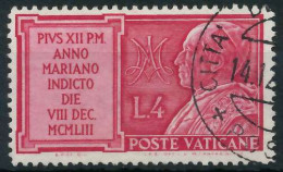 VATIKAN 1954 Nr 215 Gestempelt X404BA2 - Used Stamps