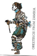 Zambia ** & Postal, Greetings From Zambia, A Lunda, Luvale Makishi Dance, Ed. Pilcher G. Ltd. (68688) - Souvenir De...