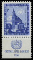 UNO NEW YORK 1958 Nr 69RZfu Postfrisch X40B696 - Altri & Non Classificati