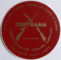 Autocollant Chasse Tir – Armurerie Claude Lebrun – Centrarm - Pegatinas