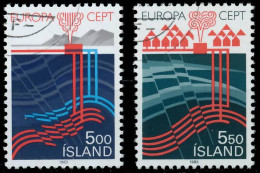 ISLAND 1983 Nr 598-599 Gestempelt X5B903E - Oblitérés