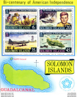 200° Dell'indipendenza USA 1976. - British Solomon Islands (...-1978)