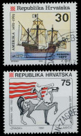 KROATIEN 1992 Nr 209-210 Gestempelt X5D9192 - Kroatien