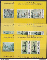 1971 COREA DEL SUD/SOUTH KOREA, BF 216/220  6 Foglietti  MNH/** - Asia (Other)