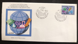 UNITED NATIONS, Uncirculated FDC « CONSEIL ECONOMIQUE ET SOCIAL », 1980 - ONU