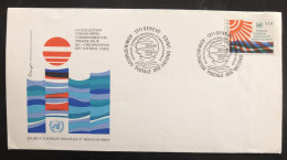 UNITED NATIONS, Uncirculated FDC « ENERGY », « SOURCES D'ENERGIE NOUVELLES ET RENOUVELABLES », 1981 - ONU