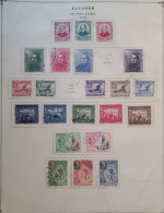 OH) 1948 ECUADOR. AIR POST STAMP,  ANDRES BELLO, COLUMBUS, ELIA LIUT AND TELEGRAAFO I - THE 1st  POSTAL FLIGHT, TEACHER - Equateur