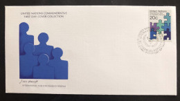 UNITED NATIONS, Uncirculated FDC « INTERNATIONAL YEAR FOR DISABLED PERSONS », 1981 - UNO