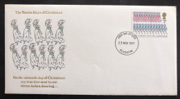 GREAT BRITAIN, Uncirculated FDC « THE TWELVE DAYS OF CHRISTMAS », 1977 - Brieven En Documenten