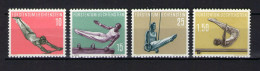 LIECHTENSTEIN  1957  SOGGETTI SPORTIVI  UNIF. 315-318  MLH  VF - Unused Stamps